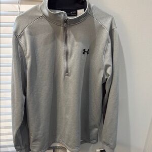 Like new Under Armour Men's Storm SweaterFleece Quarter zip XL